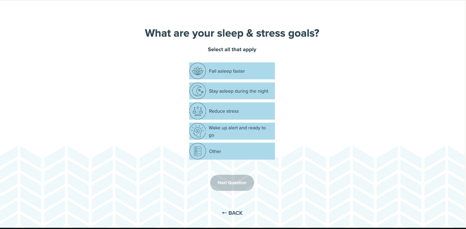 Stress & Goal